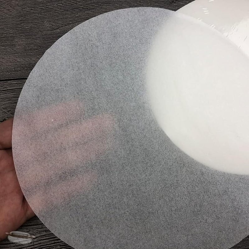 Non Stick Oven Liner 32x32cm White Double Sided Silicone Oil Barbecue Paper 50 Sheets - Image 5